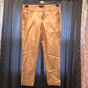 Old Navy Rose Gold Stretch Pixie Pant